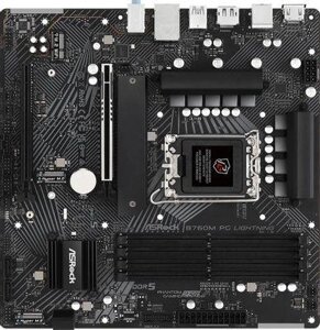 Материнская плата ASROCK B760M PG LIGHTNING, LGA 1700, Intel B760, mATX, Ret