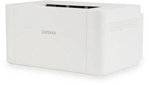 Принтер лазерный Digma DHP-2401W черно-белая печать, A4, цвет белый