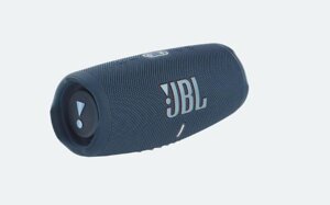Колонка беспроводная bluetooth портативная JBL CHARGE 5 синяя мини мощная с радио музыкальная маленькая