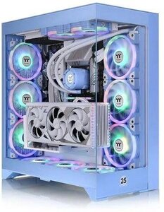 Корпус E-ATX Thermaltake CTE E660MX, Midi-Tower, без БП, голубой [ca-1y3-00mfwn-01]