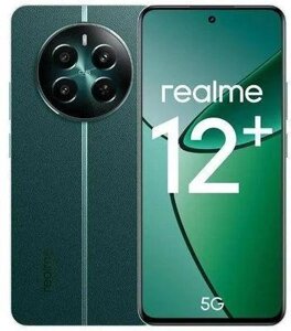 Смартфон REALME 12+ 5G 8/256 Gb, RMX3867, зеленый малахит