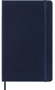 Блокнот Moleskine CLASSIC, 240стр, в линейку, твердая обложка, синий сапфир [qp060b20]