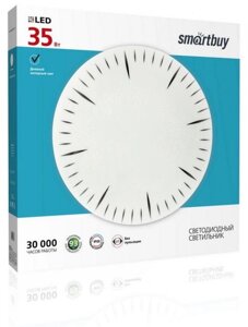 Светодиодный потолочный светильник SMARTBUY (SBL-Clock-35-W-6K) 35W/6000К