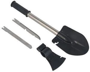ЕРМАК Набор туристический (лопата, топорище, пила, нож), 44см (118-120)