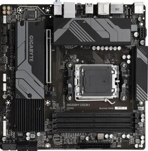 Материнская плата GIGABYTE B650M DS3H, SocketAM5, AMD B650, mATX, Ret