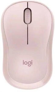 Мышь Logitech M240 Silent, оптическая, беспроводная, розовый [910-007121]