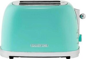 Тостер GALAXY LINE GL 2917, бирюзовый [гл2917л]