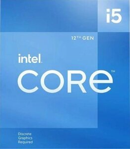 Процессор Intel Core i5 12400F, LGA 1700, OEM [cm8071504650609 srl5z]