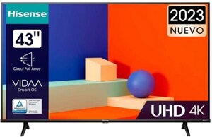 Телевизор 43 дюйма HISENSE 43A6K SMART TV