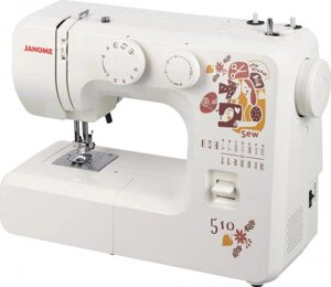 Швейная машина JANOME Sew dream 510 белый