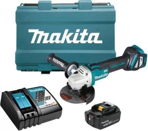 Угловая шлифмашина Makita DGA511RT, аккумуляторная, с 1 АКБ