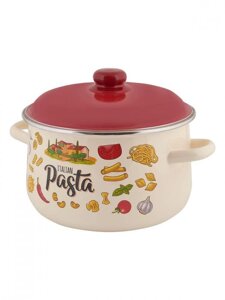 Кастрюля эмалированная APPETITE Pasta ITALIAN 4,0л 1с46я