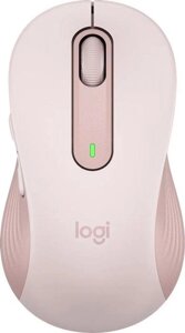 Мышь Logitech M650 Large, оптическая, беспроводная, USB, розовый [910-006391]