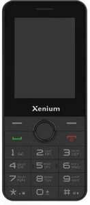 Сотовый телефон XENIUM X240, черный