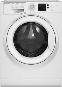 Стиральная машина узкая HOTPOINT NUS 5015 H RU, с фронтальной загрузкой, 5кг, 1000об/мин