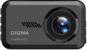 Видеорегистратор Digma FreeDrive 213 черный 2Mpix 1440x2560 126гр.