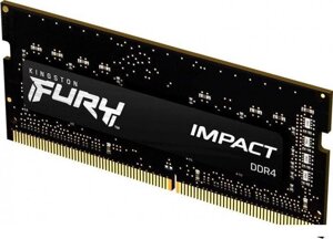 Оперативная память Kingston FURY Impact 16GB DDR4 SODIMM PC4-21300 KF426S16IB/16