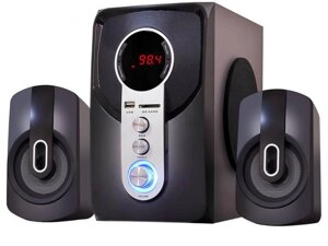 Акустическая система 2.1 bluetooth Ginzzu GM-405 компьютерные беспроводные колонки для компьютера ноутбука