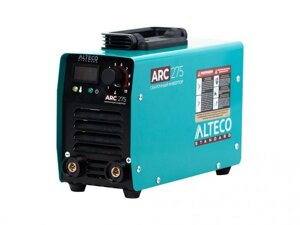 Сварочный аппарат инвертор Alteco ARC-275 Standard электродный ручной сварочник MMA инверторная дуговая сварка