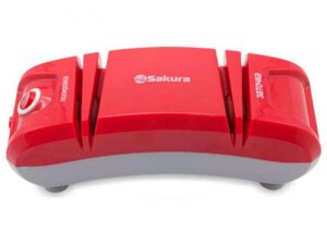 Электрическая точилка для ножей Sakura SA-6604R ножеточка станок для заточки электроножеточка