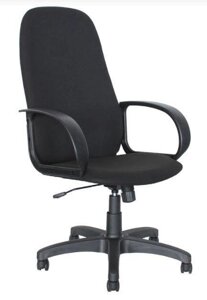 Компьютерное офисное кресло для персонала ЯрКресло Кр33 ТГ ПЛАСТ С11 (ткань черная)