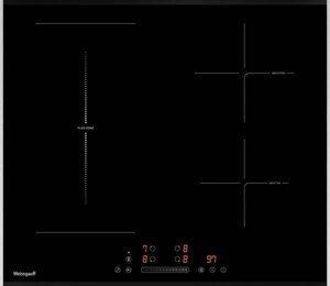 Индукционная варочная панель WEISSGAUFF HI 643 Bfzg, независимая, черный