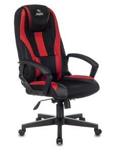 Компьютерное кресло для дома Zombie 9 игровое красное для геймера