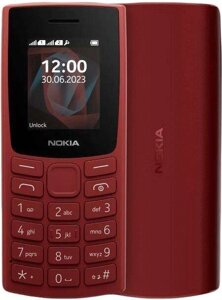 NOKIA 105 TA-1557 Red (1GF019CPB1C02)