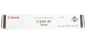 Тонер CANON C-EXV47BK, для iR-ADV С351iF/C350i/C250i, черный, туба