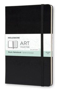 Блокнот Moleskine Art, 192стр, твердая обложка, черный [artqp081]