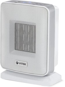 Тепловентилятор Vitek VT-2052, 1500Вт, с термостатом, 2 режима, серый