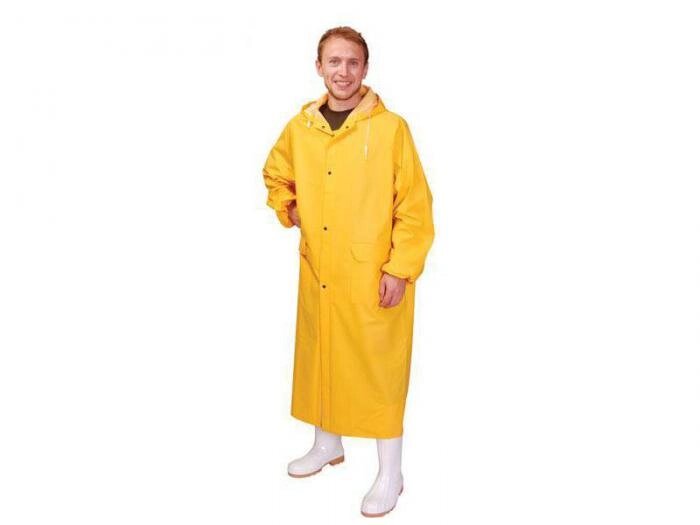 Плащ-дождевик с капюшоном Садко Размер 4XL желтый 5200 от компании 2255 by - онлайн гипермаркет - фото 1