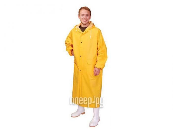 Плащ-дождевик с капюшоном Садко Размер XXXL Yellow 5200 от компании 2255 by - онлайн гипермаркет - фото 1