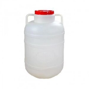 Пластиковая канистра-бочка пищевая для воды АЛЬТЕРНАТИВА М046 бидон 40 литров