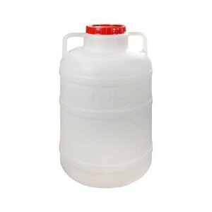 Пластиковая канистра-бочка пищевая для воды АЛЬТЕРНАТИВА М048 бидон 50 литров