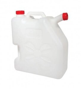 Пластиковая пищевая канистра для воды вина АЛЬТЕРНАТИВА М268 емкость со сливом 22 литра с носиком