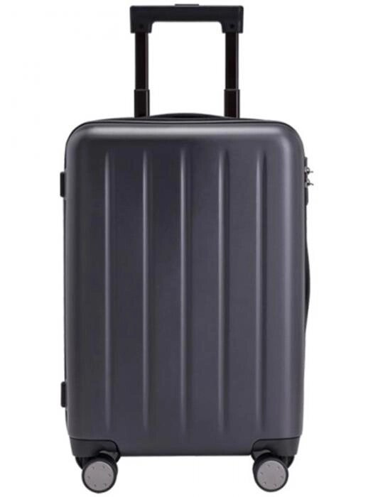 Пластиковый дорожный чемодан на 4 колесах Xiaomi Ninetygo Danube Luggage 20 черный на колесиках с ручкой от компании 2255 by - онлайн гипермаркет - фото 1