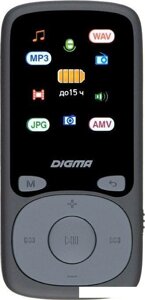 Плеер MP3 Digma B4 8GB (черный)