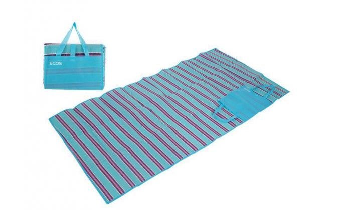 Пляжный коврик из полипропиленовой соломы Ecos 999652 от компании 2255 by - онлайн гипермаркет - фото 1