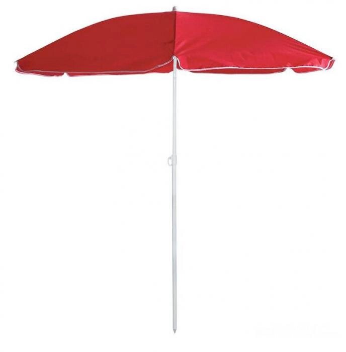Пляжный зонт от солнца ЭКОС BU-69 большой торговый складной на дачу садовый уличный для дачи торговли красный от компании 2255 by - онлайн гипермаркет - фото 1