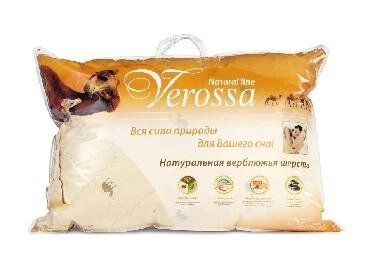 Подушка 50x70 верблюжья VEROSSA 170921 из верблюжьей шерсти от компании 2255 by - онлайн гипермаркет - фото 1