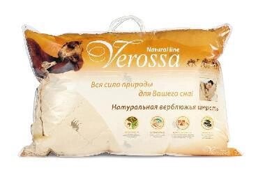 Подушка VEROSSA 70x70 170920 с наполнителем верблюжья шерсть от компании 2255 by - онлайн гипермаркет - фото 1