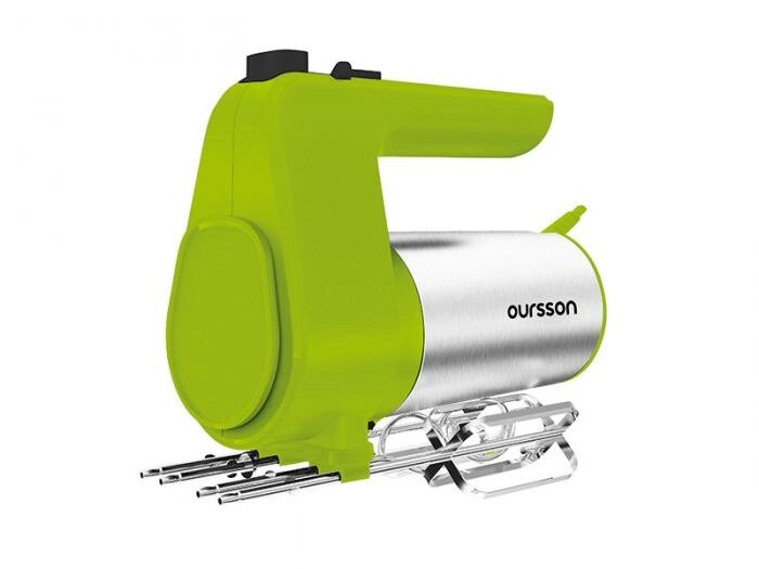 Погружной миксер ручной электрический для кухни с венчиками Oursson HM4001/GA от компании 2255 by - онлайн гипермаркет - фото 1