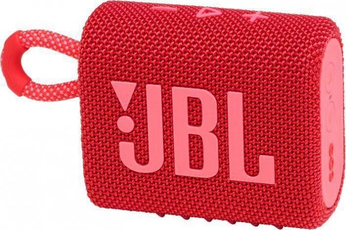 Портативная беспроводная bluetooth мини колонка JBL GO 3 красная музыкальная блютуз маленькая аудиосистема от компании 2255 by - онлайн гипермаркет - фото 1