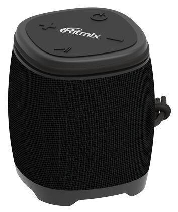 Портативная bt колонка акустическая музыкальная fm mp3 с bluetooth радио и флешкой RITMIX SP-310B черный от компании 2255 by - онлайн гипермаркет - фото 1