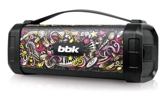 Портативная переносная блютуз беспроводная колонка BBK BTA604 Bluetooth акустическая система для телефона от компании 2255 by - онлайн гипермаркет - фото 1