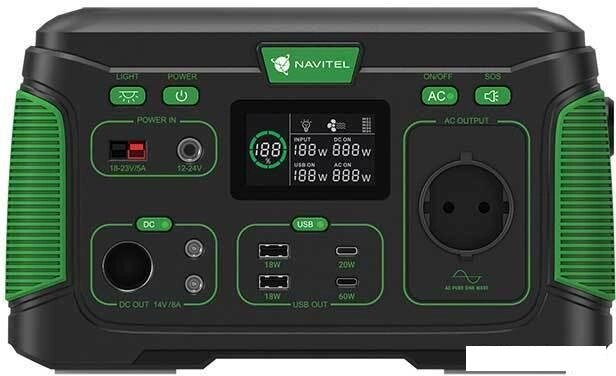 Портативная зарядная станция NAVITEL NS500 от компании 2255 by - онлайн гипермаркет - фото 1