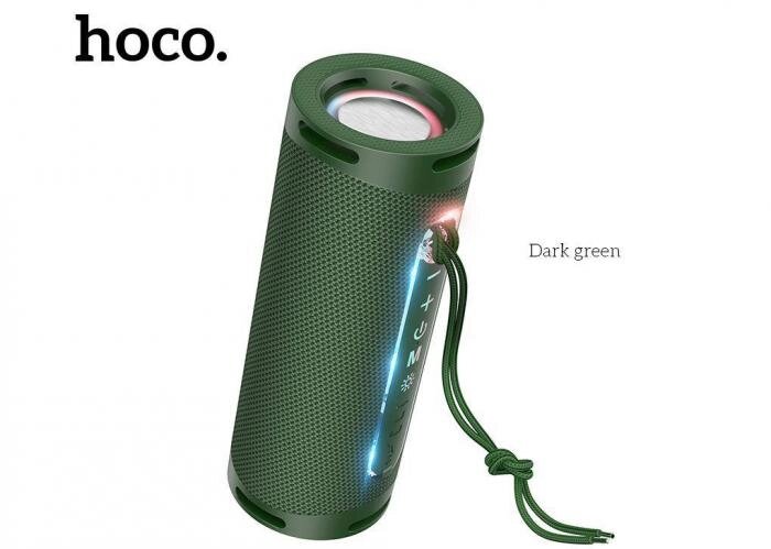Портативный беспроводной bluetooth динамик колонка HOCO HC9 Dazzling pulse (темно-зеленый) от компании 2255 by - онлайн гипермаркет - фото 1