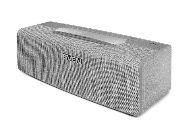 Портативный беспроводной bluetooth динамик колонка SVEN АС PS-195 серый от компании 2255 by - онлайн гипермаркет - фото 1