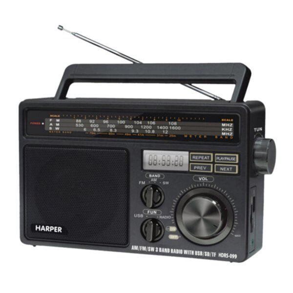 Портативный радиоприемник Harper HDRS-099 от компании 2255 by - онлайн гипермаркет - фото 1